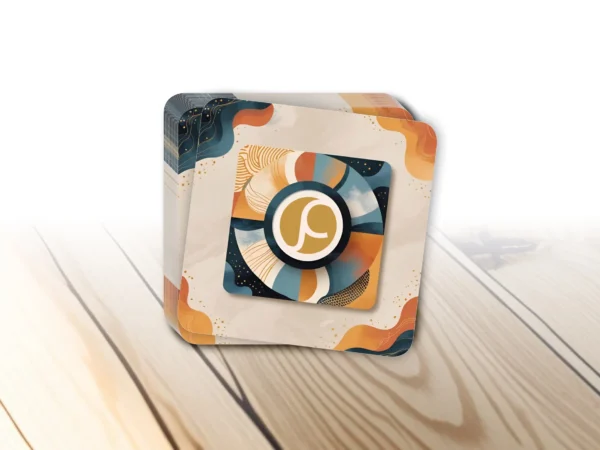 Jeu de carte à jouer avec dos personnalisé format sur-mesure